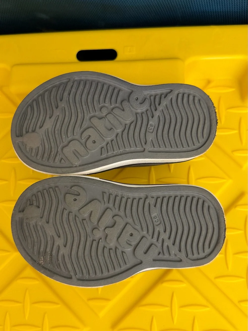 Kids Grey Slip-On Clog Shoes